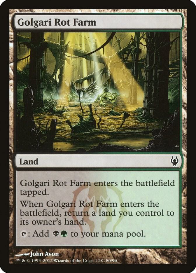 Golgari Rot Farm card image