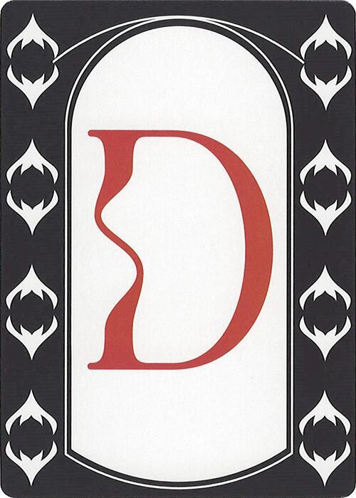 Letter Card - D card image
