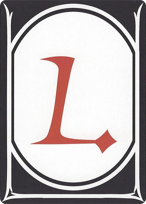 Letter Card - L card image