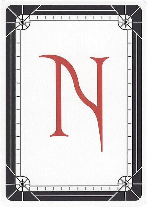 Letter Card - N card image