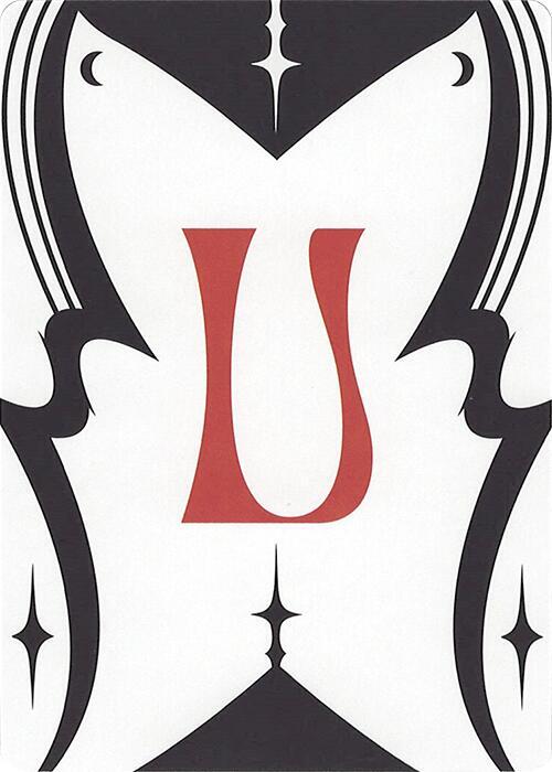 Letter Card - U card image