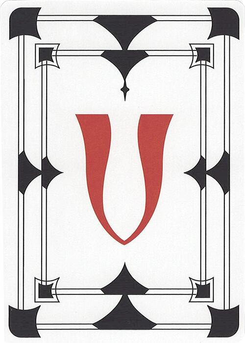 Letter Card - V card image