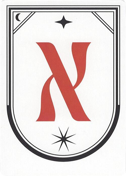 Letter Card - X card image