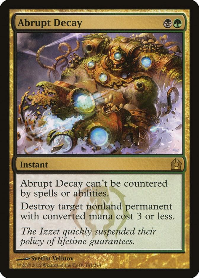 Abrupt Decay card image