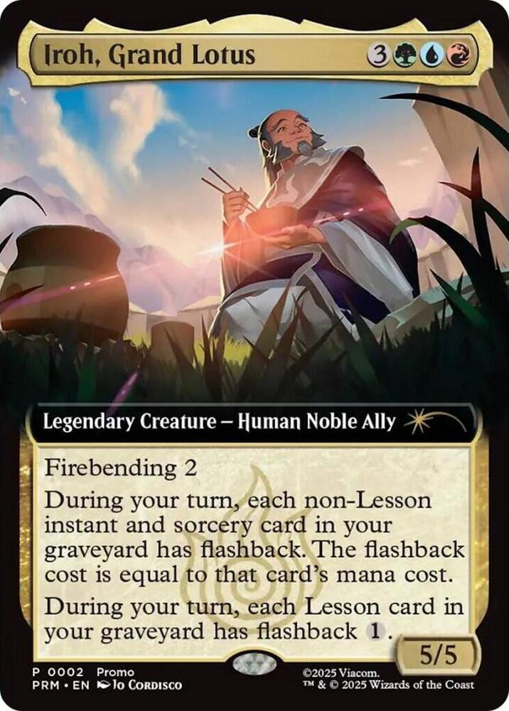 Iroh, Grand Lotus (Extended Art) card image