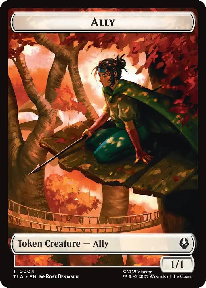 Ally (0004) // Spirit Double-Sided Token card image