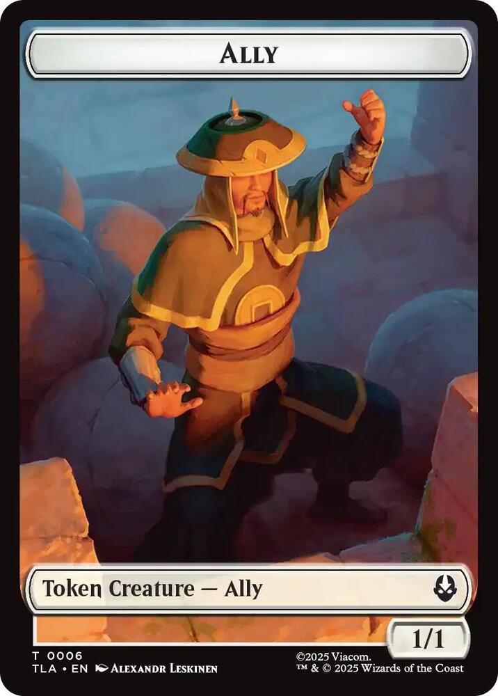 Ally (0006) // Soldier (0002) Double-Sided Token card image