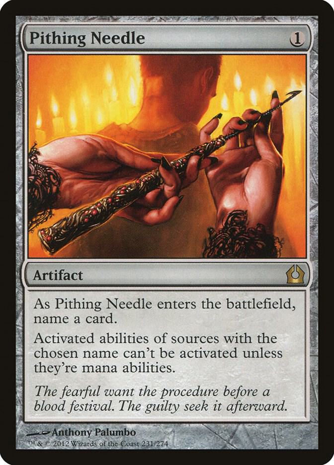 Pithing Needle card image