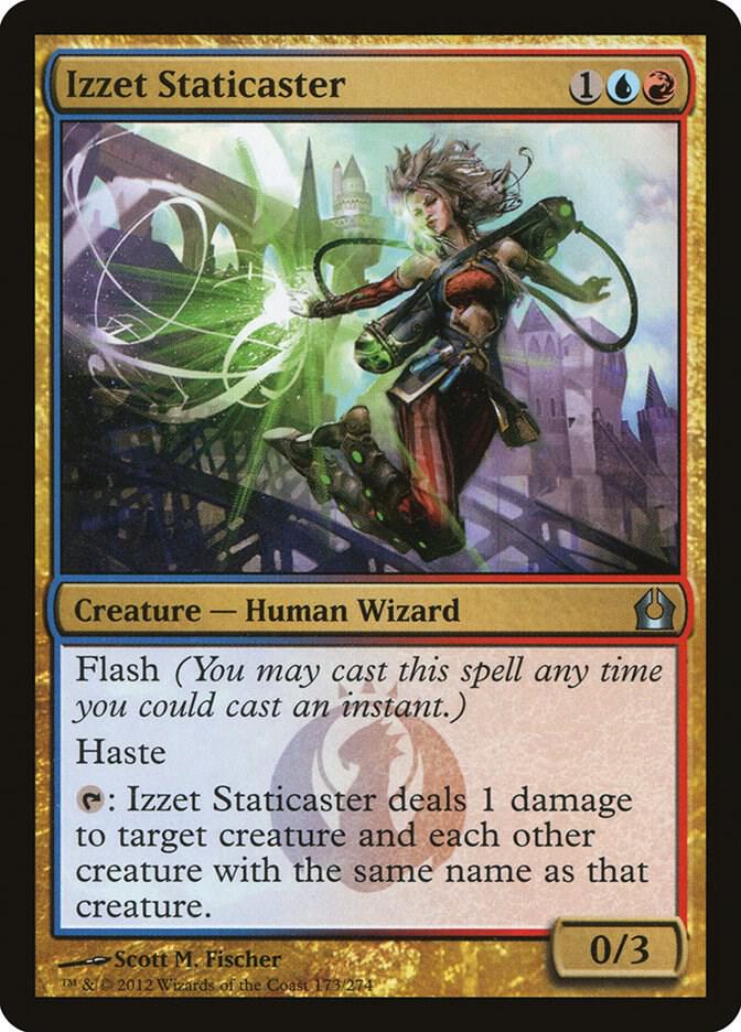 Izzet Staticaster card image