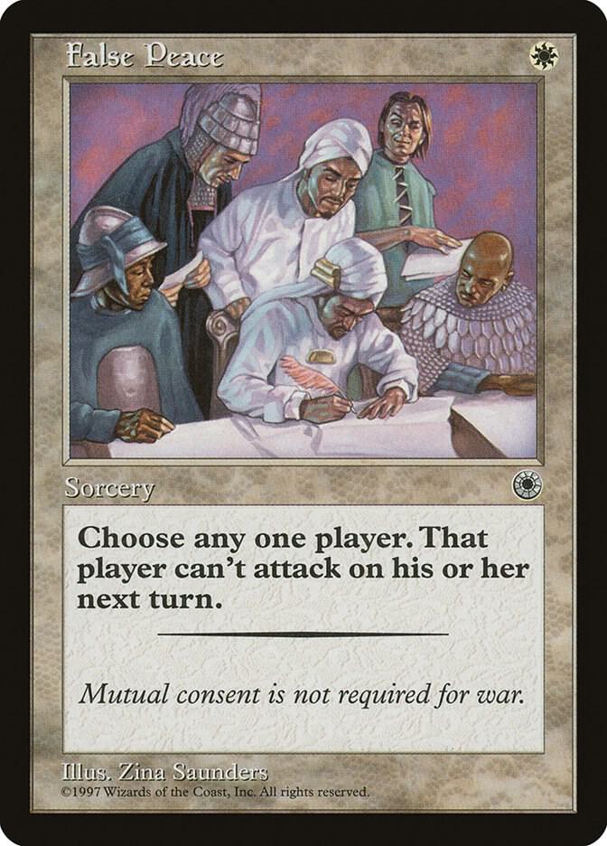 False Peace card image