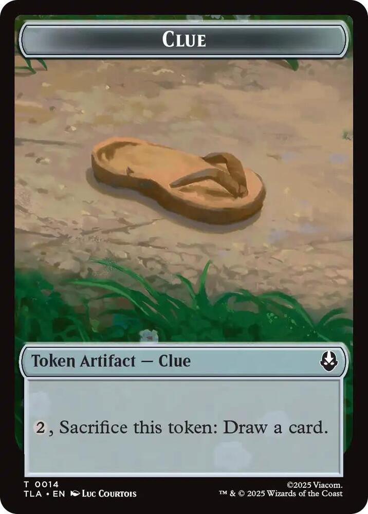 Clue (0014) // Copy (0002) Double-Sided Token card image