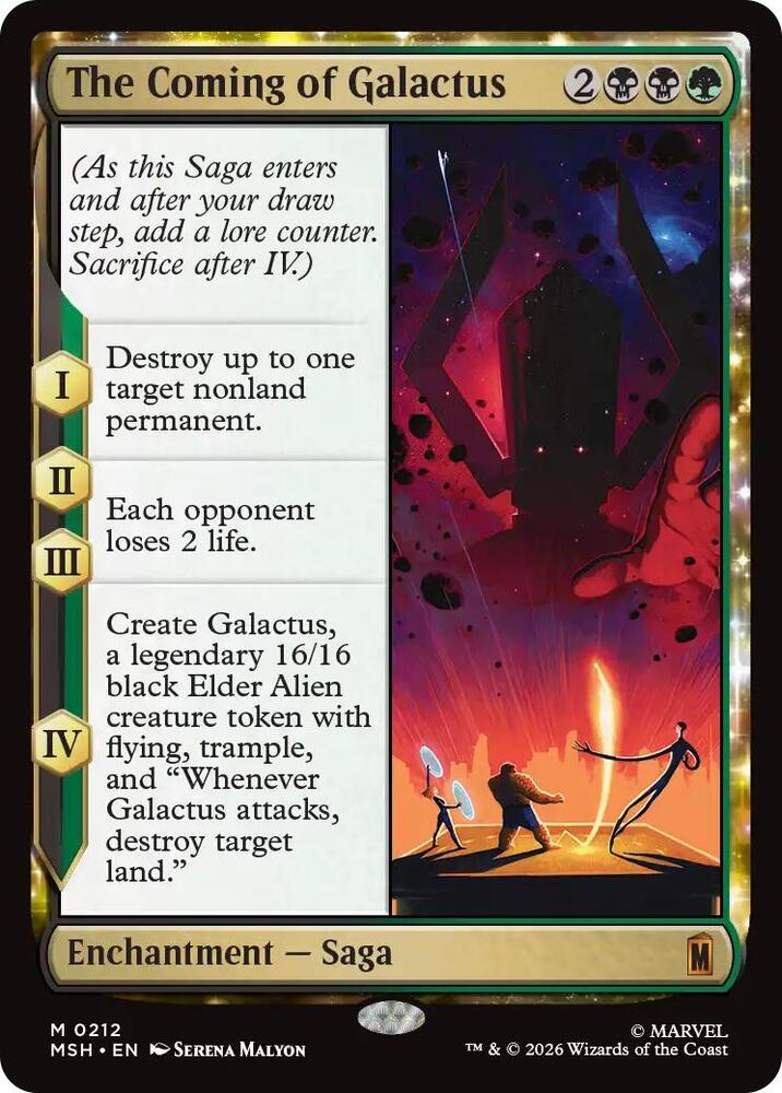 The Coming of Galactus card image