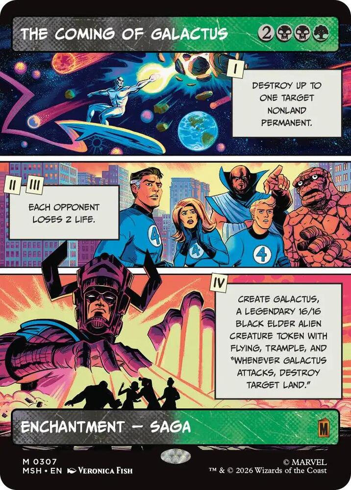 The Coming of Galactus (Borderless) card image