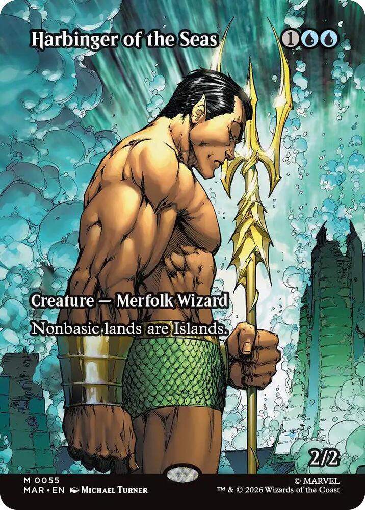 Harbinger of the Seas (Borderless) card image