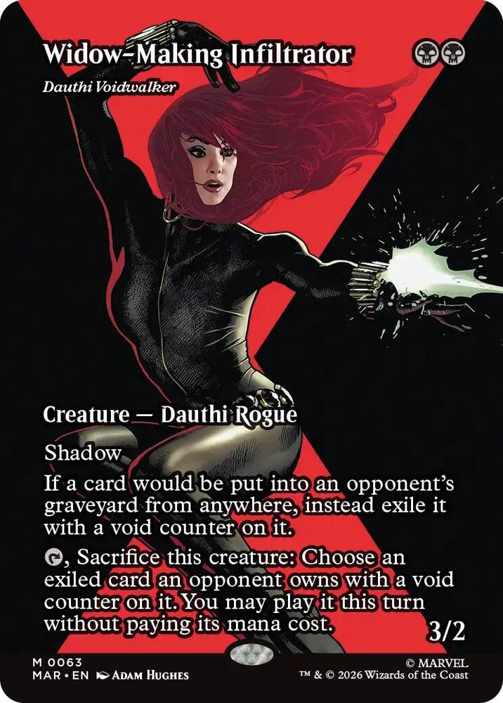 Widow-Making Infiltrator - Dauthi Voidwalker (Borderless) card image