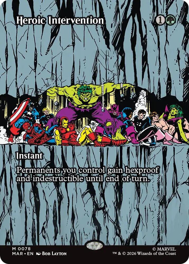 Heroic Intervention (0078) (Borderless) card image