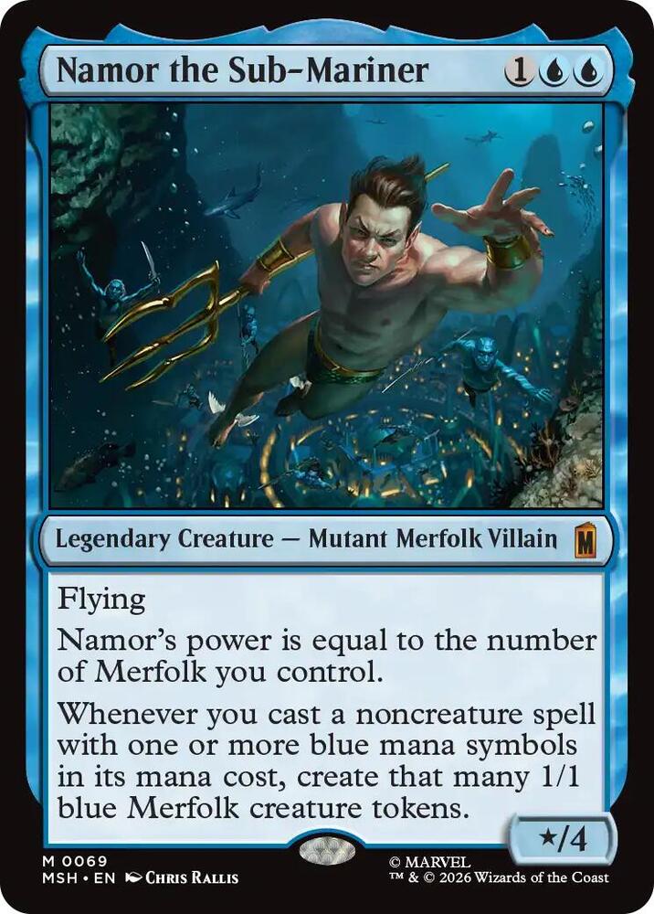 Namor the Sub-Mariner card image
