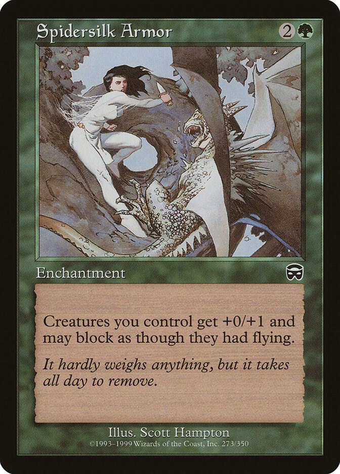Spidersilk Armor card image