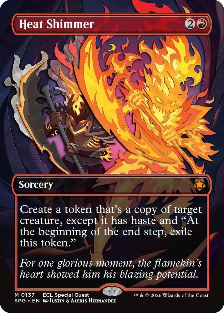 Heat Shimmer (Borderless) card image