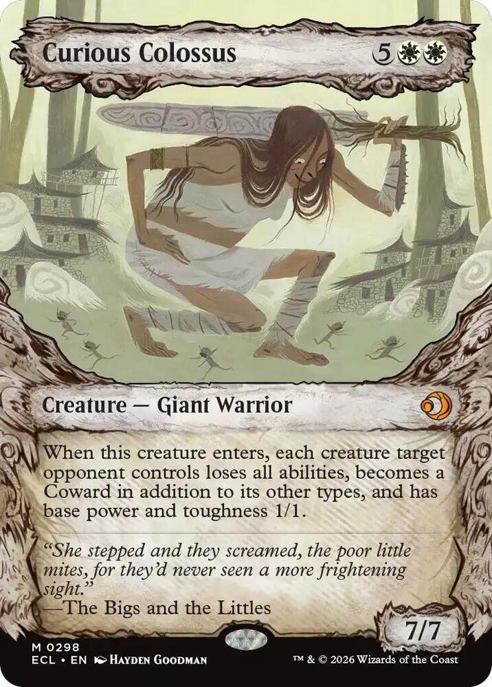 Curious Colossus (Showcase) card image
