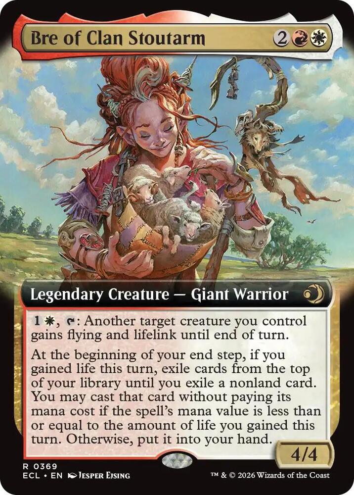 Bre of Clan Stoutarm (Extended Art) card image