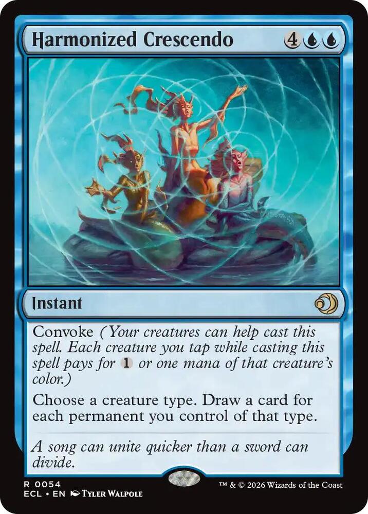 Harmonized Crescendo card image