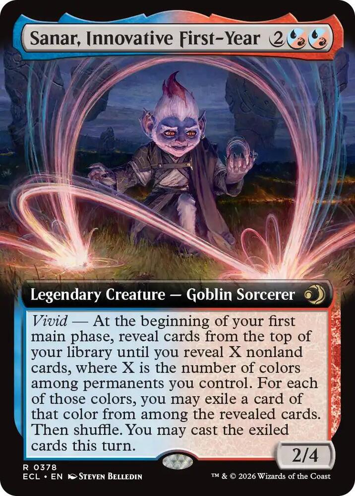 Sanar, Innovative First-Year (Extended Art) card image