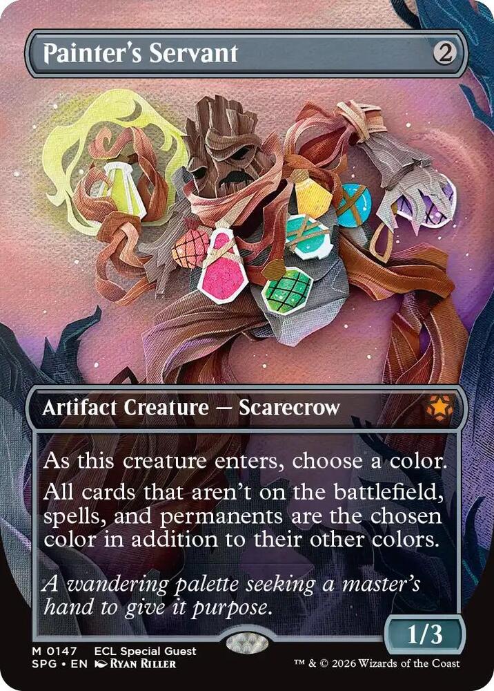 Painter's Servant (Borderless) card image