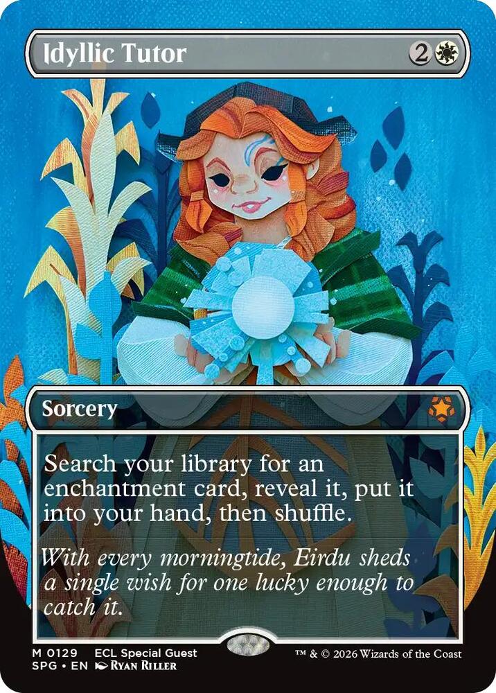 Idyllic Tutor (Borderless) card image