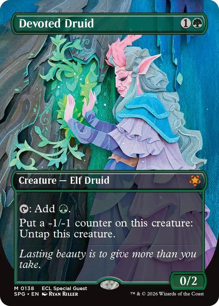 Devoted Druid (Borderless) card image
