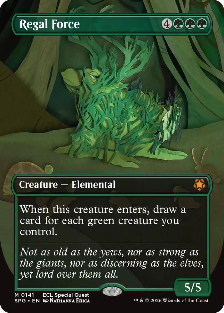 Regal Force (Borderless) card image