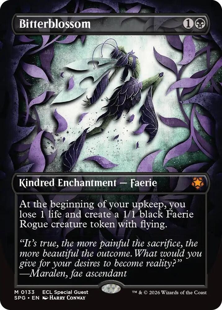 Bitterblossom (Borderless) card image