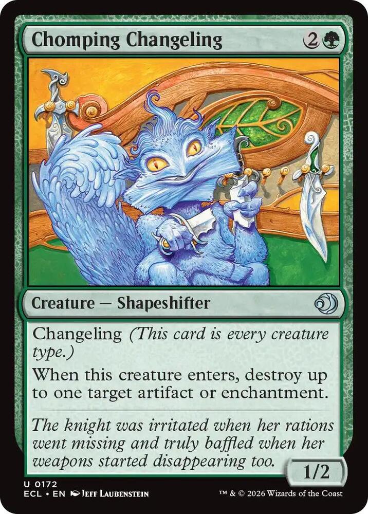 Chomping Changeling card image
