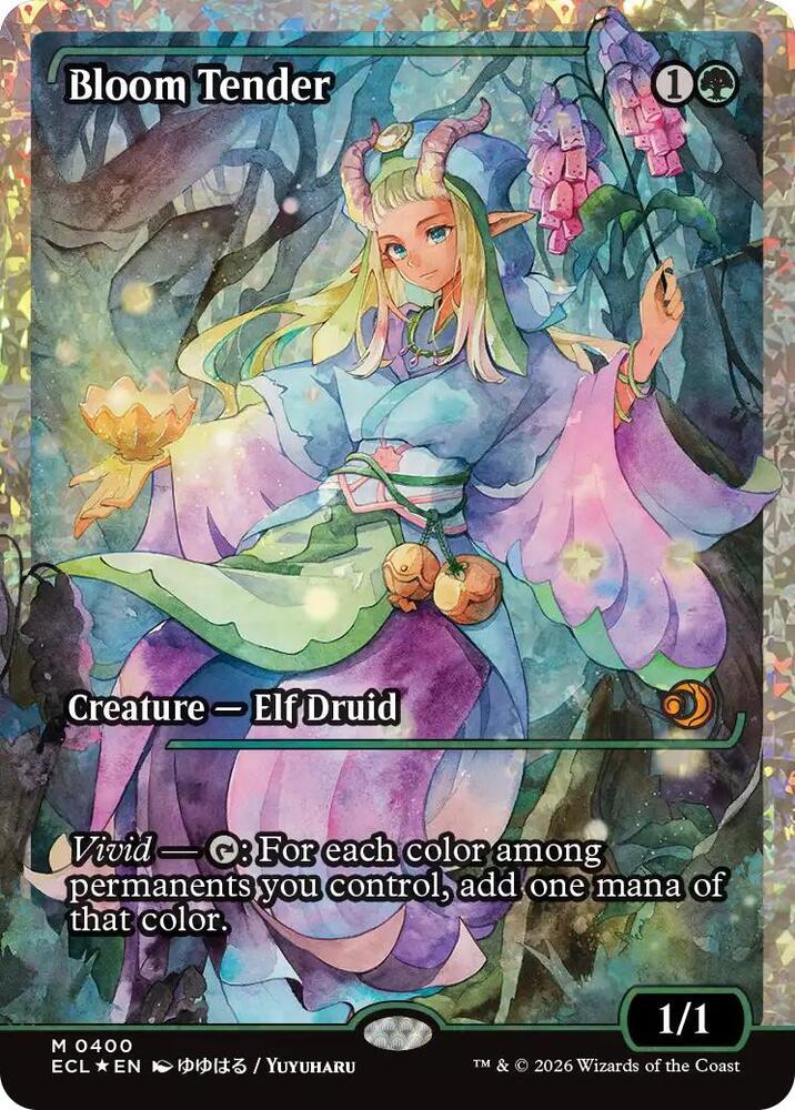 Bloom Tender (0400) (Showcase) (Fracture Foil) card image
