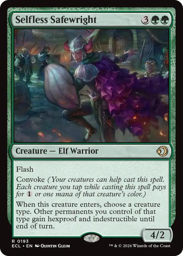 Selfless Safewright card image