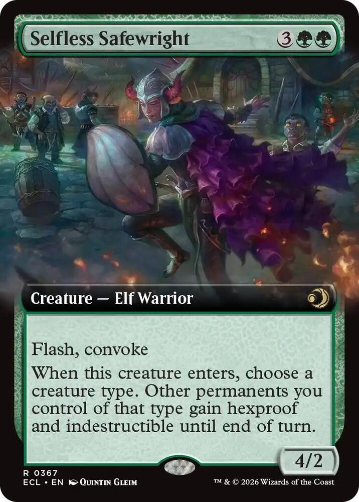 Selfless Safewright (Extended Art) card image