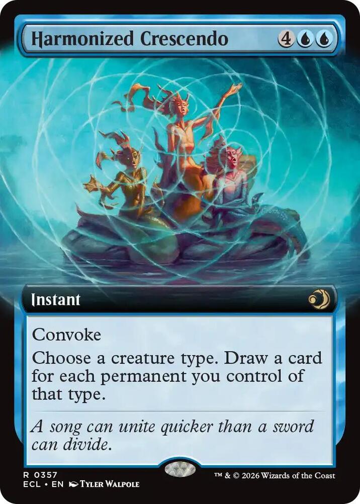 Harmonized Crescendo (Extended Art) card image