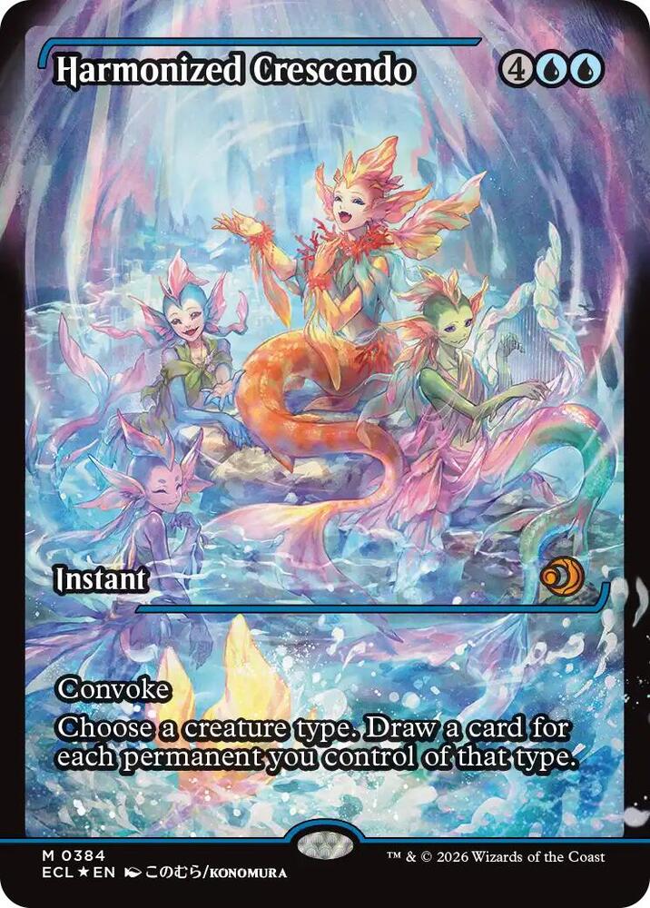 Harmonized Crescendo (0384) (Showcase) card image