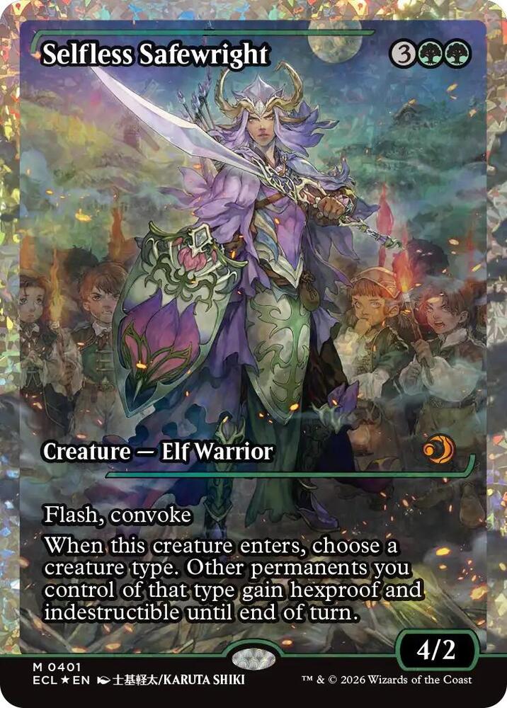 Selfless Safewright (Showcase) (Fracture Foil) card image