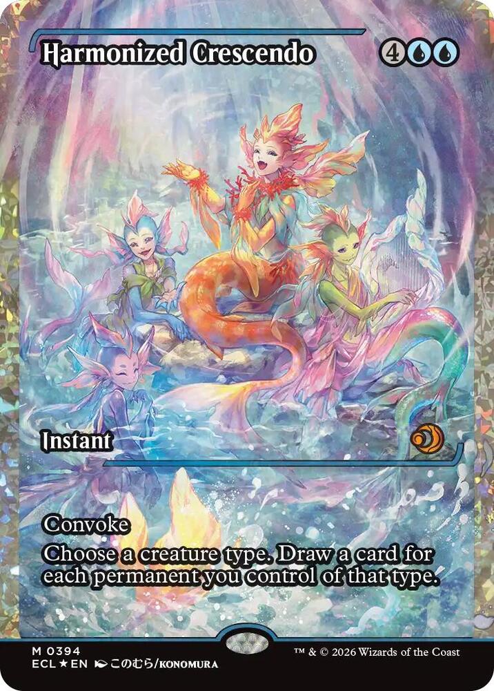 Harmonized Crescendo (0394) (Showcase) (Fracture Foil) card image