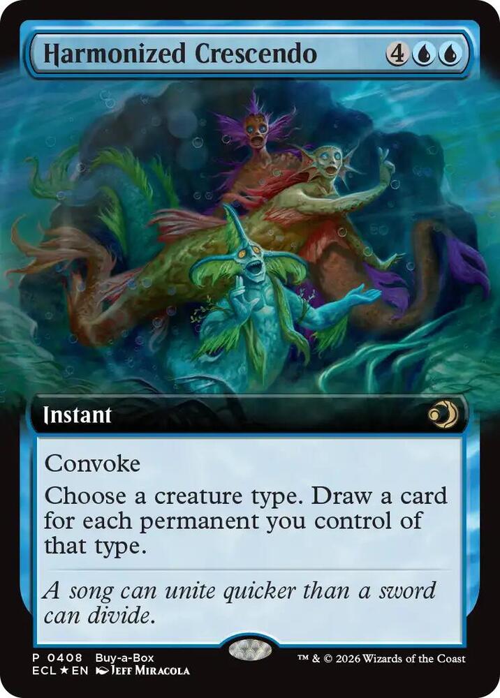 Harmonized Crescendo (Extended Art) card image