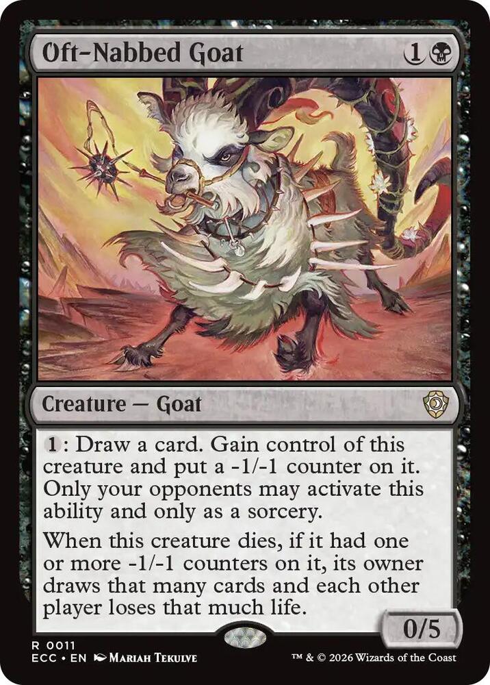 Oft-Nabbed Goat card image