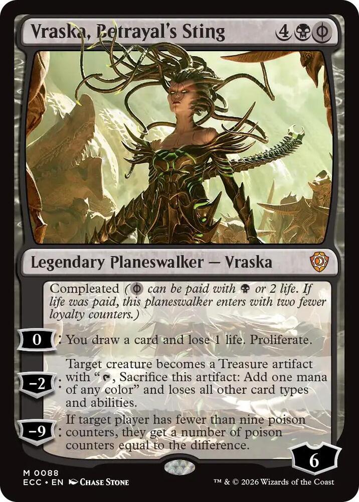 Vraska, Betrayal's Sting card image
