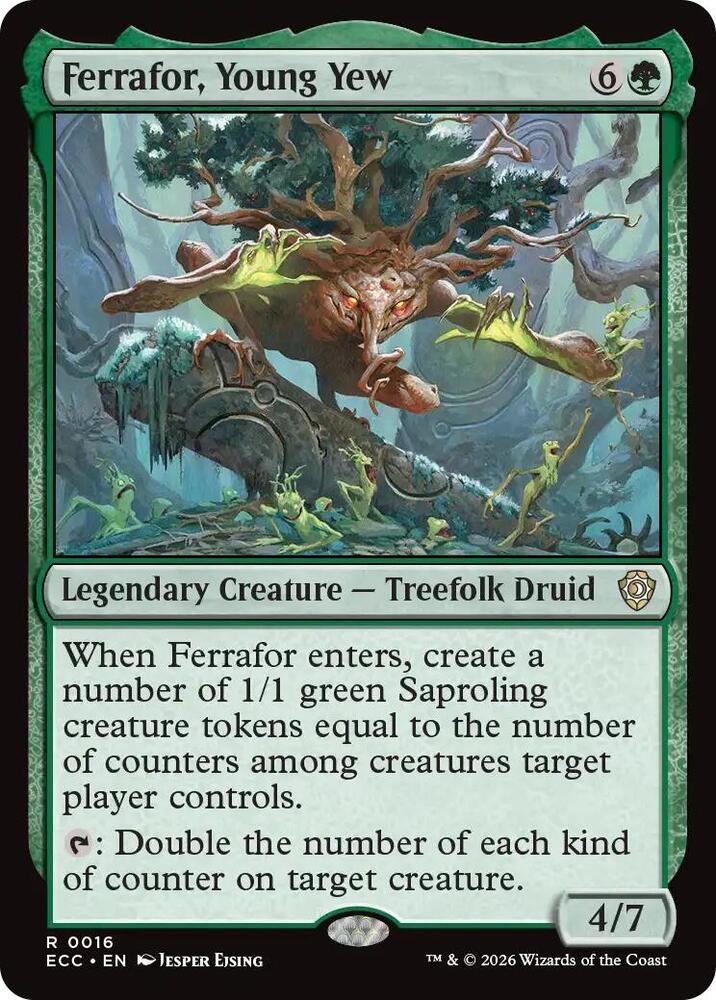 Ferrafor, Young Yew card image