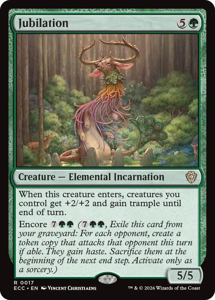 Jubilation card image
