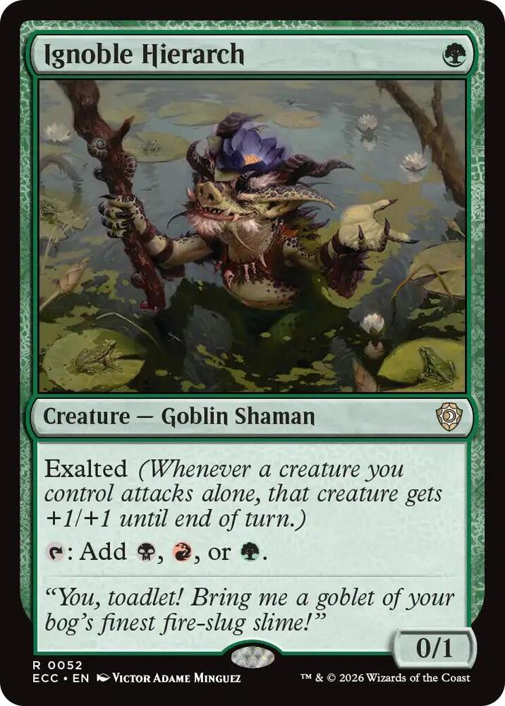Ignoble Hierarch card image