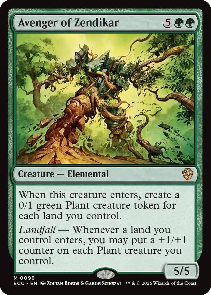 Avenger of Zendikar card image