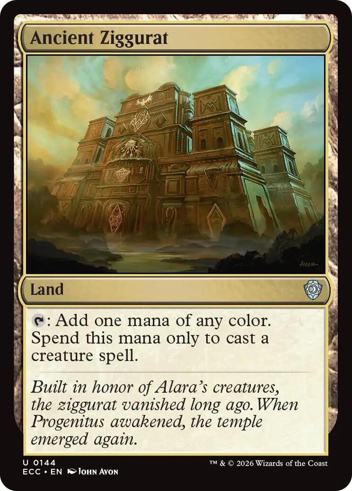 Ancient Ziggurat card image