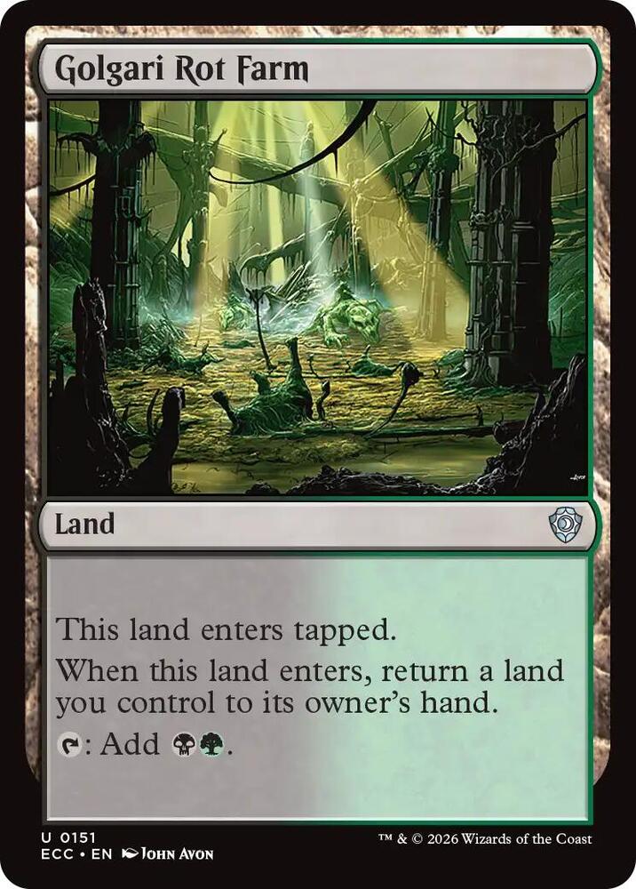 Golgari Rot Farm card image