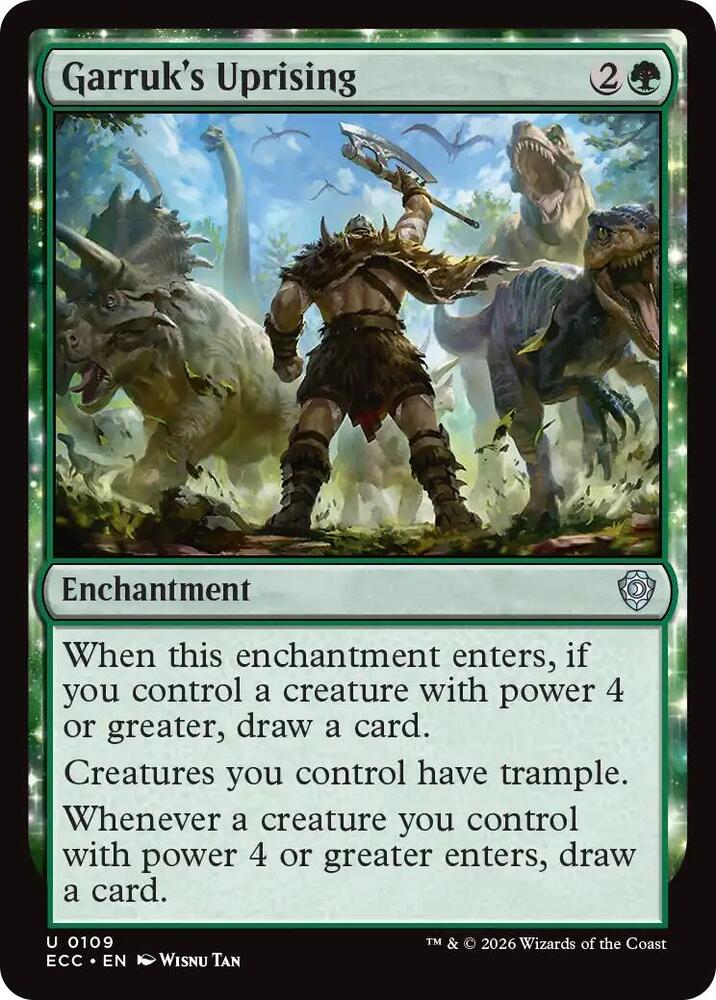 Garruk's Uprising card image